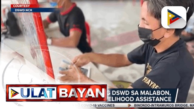 Government at Work: 435 benepisyaryo ng DSWD sa Malabon, nakatanggap ng livelihood assistance Higit P4M halaga ng financial aid, ipinamahagi sa mga magpapalay at magbababoy sa Quezon Food assistance program, handog sa Pampanga LGU