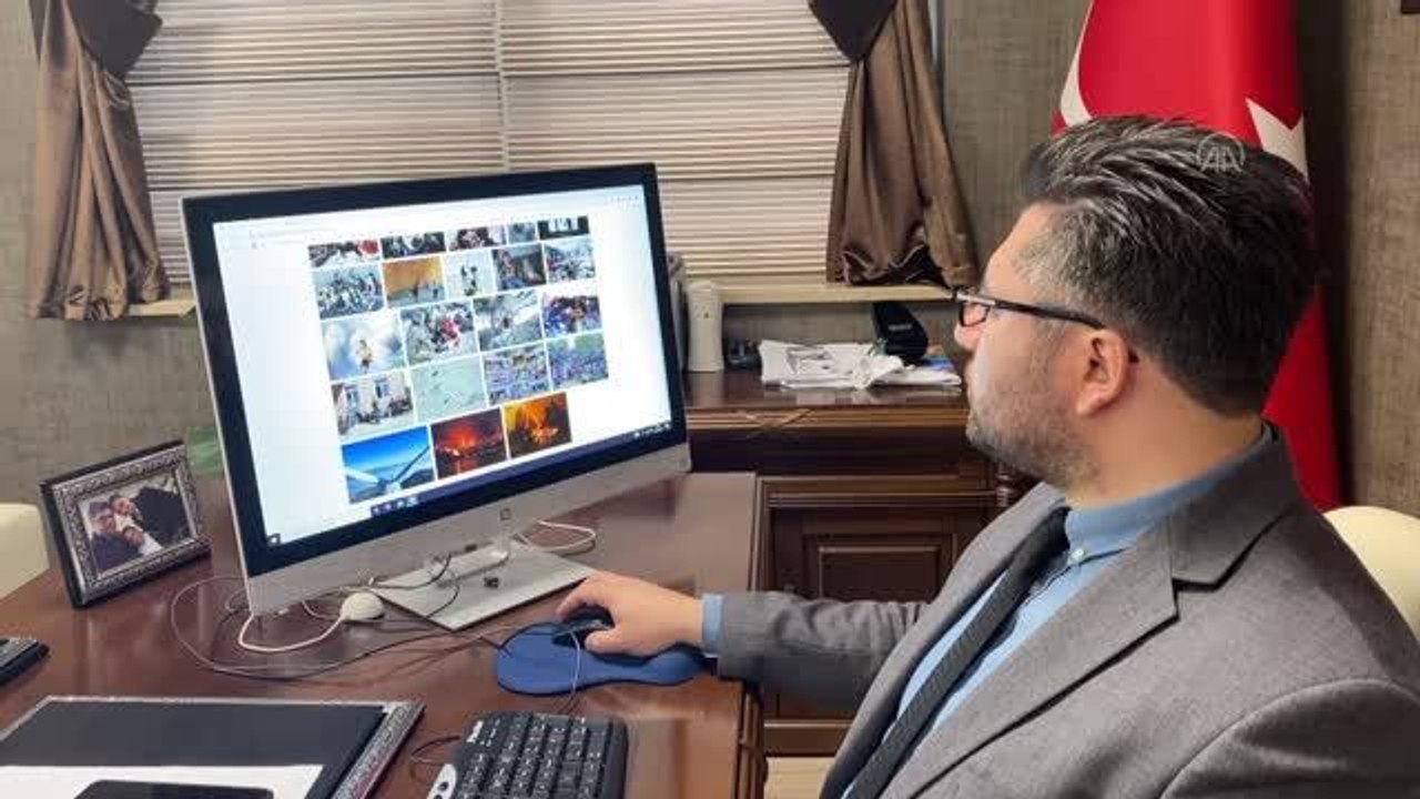 Sağlık çalışanları AA'nın "Yılın Fotoğrafları" oylamasına katıldı