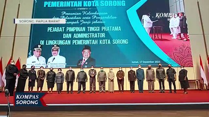 Desember Ini Wali Kota Sorong Lelang 6 Jabatan Eselon II