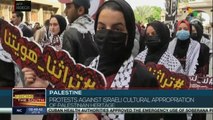Palestine: Protesters insisted that their National Identity should be respected
