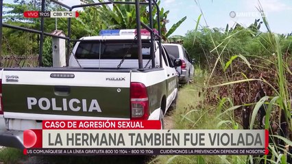 Buscan al acusado de violar a una niña de 5 años, su hermana de 15 también habría sido abusada