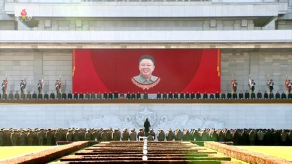 Celebrações por Kim Jong Il, pai de Kim Jong Un