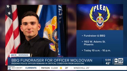BBQ fundraiser for injured Officer Moldovan