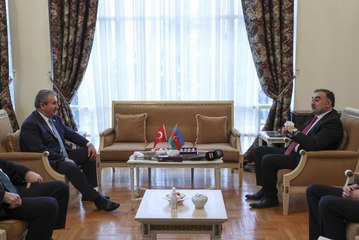 Destici, Azerbaycan Büyükelçisi Mammadov'u ziyaret etti