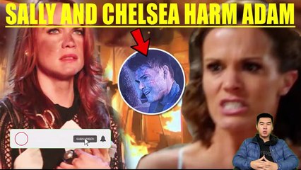 CBS Young And The Restless Sally angry at being betrayed, together with Chelsea plan to harm Adamv