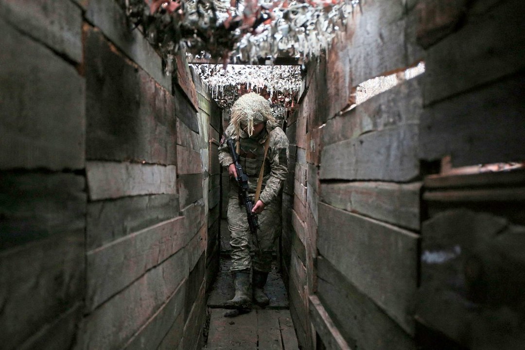 Ukrainische Soldaten setzen Hoffnung auf Nato