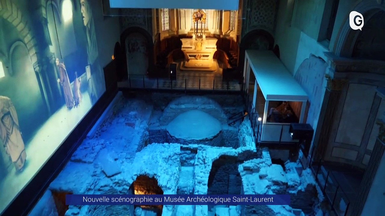 Reportage - Nouvelle scénographie au Musee Archéologique saint-Laurent