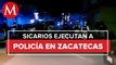 Muere policía tras ataque armado en Guadalupe, Zacatecas