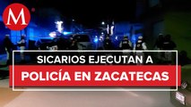 Muere policía tras ataque armado en Guadalupe, Zacatecas