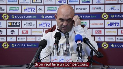 Bergerac - Metz, la conférence d'avant-match