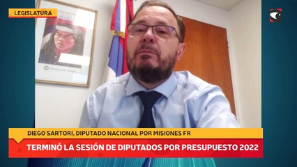 Terminó la sesión de diputados por el presupuesto 2022