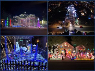 RUDOLPH POOL! Welcome to the Winter Wonderland Arizona holiday light show - ABC15 Digital