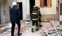 Crollo Ravanusa, recupero beni in case evacuate (17.12.21)
