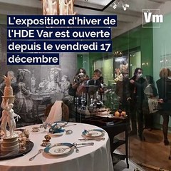 Découvrez la nouvelle exposition de l'HDE du Var:  "La table, un art français"