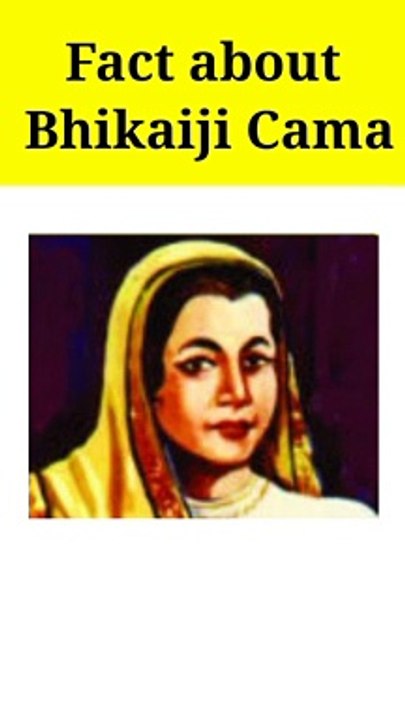 Fact about Bhikaiji Cama