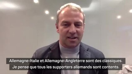 Allemagne - Flick : "Un sacré tirage"