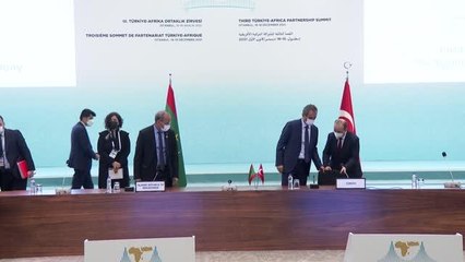 3. Türkiye-Afrika Ortaklık Zirvesi'nde Türkiye-Moritanya eğitim anlaşması imzalandı