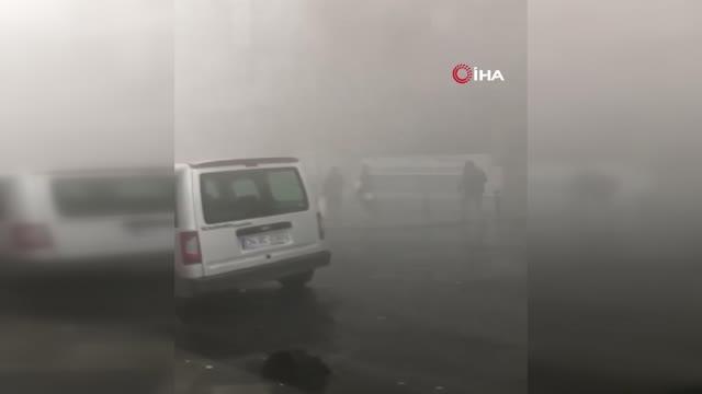 Son dakika haber: Bağcılar'da elektrikçi dükkanında korkutan yangın: Çalışanları itfaiye kurtardı