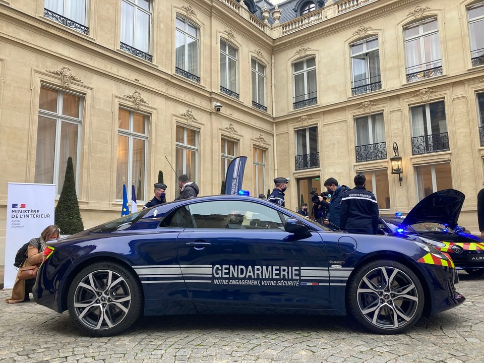 Découvrez la nouvelle Alpine de la gendarmerie