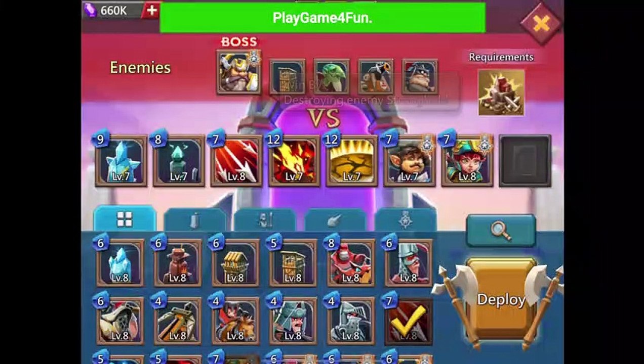 Lords Mobile - Vergeway - Chapter 8 Stage 3