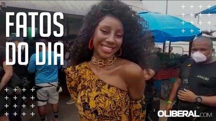 Camilla de Lucas desembarca em Belém para gravar campanha publicitária no Ver-o-Peso