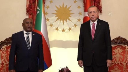 Son dakika haberi... Cumhurbaşkanı Erdoğan, Komorlar Birliği Cumhurbaşkanı Azali ile görüştü
