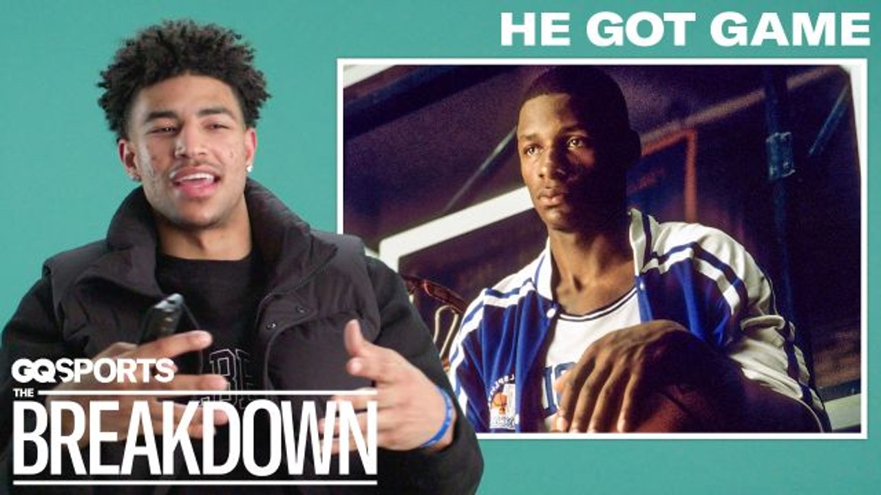 Knicks Rookie Quentin Grimes Breaks Down High School & College Basketball Scenes from Movies