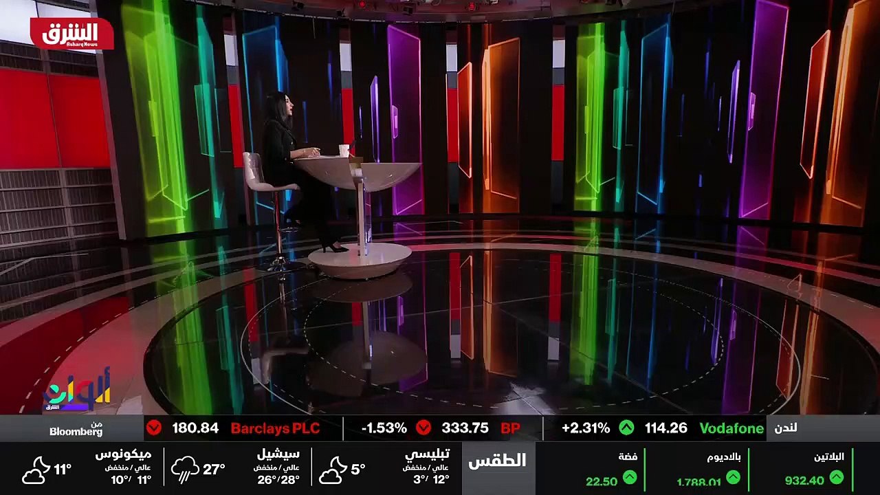 ...على ثمانية مسؤولين اوروبيين بينهم رئيس ا...