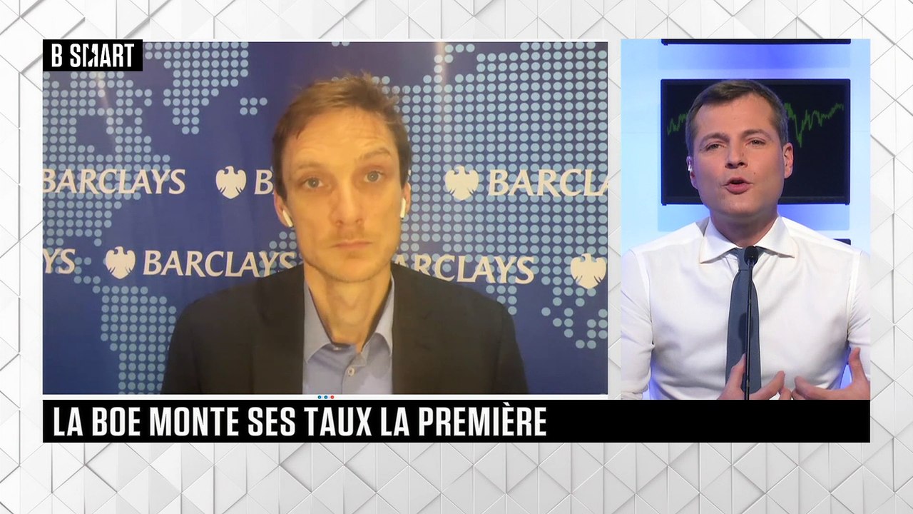 SMART BOURSE - L'invité de la mi-journée : Fabrice Montagné (Barclays)