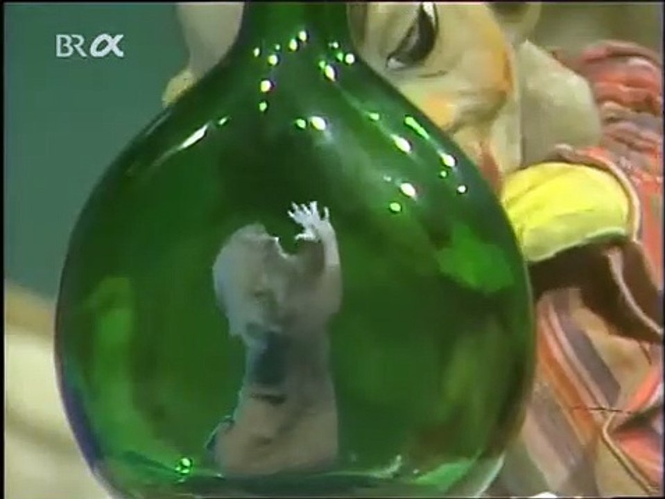 Die Geschichte vom Fischer, der eine Flasche fand