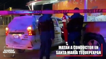Un hombre fue asesinado a balazos en Santa María Tequepexpan