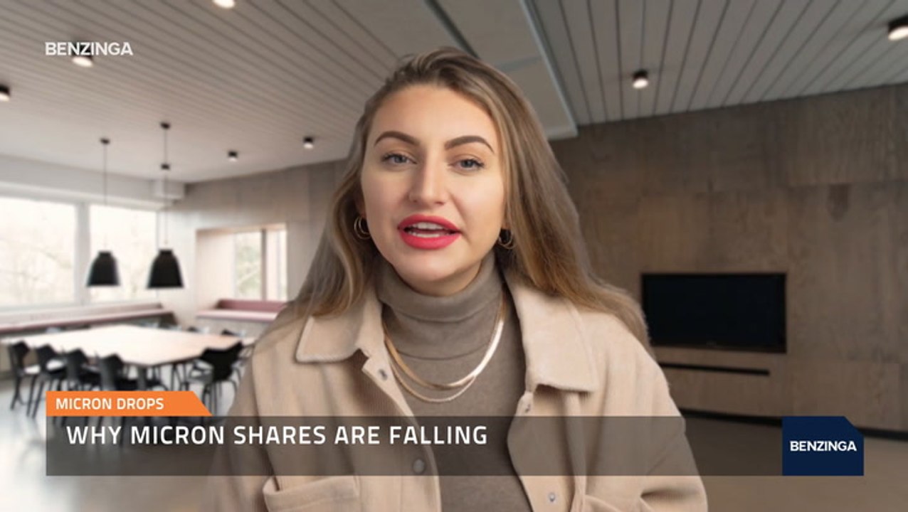 Why Micron Shares Are Falling