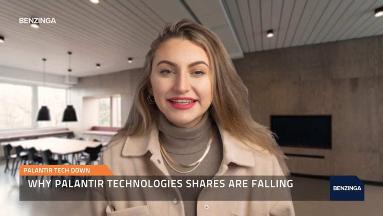 Why Palantir Technologies Shares Are Falling