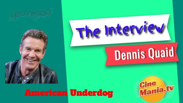 American Underdog Dennis Quaid Interview (Captioned)