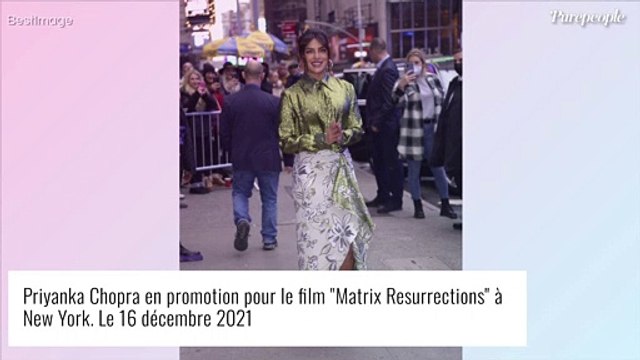 Priyanka Chopra : La star de 'Matrix Resurrections', canon en dentelle transparente