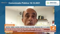 Anvisa aprova vacina da Pfizer para crianças de 5 a 11 anos; diretor da SBIM dá detalhes