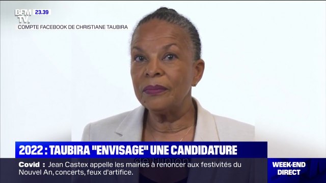 Présidentielle 2022: Christiane Taubira envisage une candidature