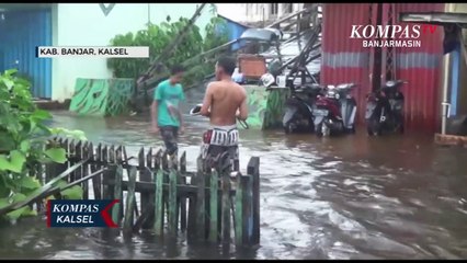 Banjir Kabupaten Banjar, Kecamatan Astambul dan Martapura Kota Terdampak Parah