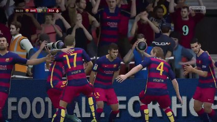 barca 2 vs real 1  rementada +highlights