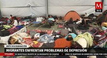 Miles de migrantes enfrentan problemas de depresión por causas de discriminación