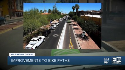 Improvements to bike paths in Phoenix