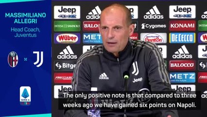 Descargar video: Allegri unconcerned with Juventus' league position