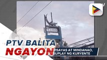Ilang lugar sa Visayas at Mindanao, wala pa ring suplay ng kuryente