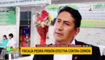 Vladimir Cerrón: Fiscalía solicitará prisión efectiva en su contra