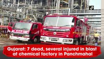 Gujarat: 7 dead, several injured in blast at chemical factory in Panchmahal