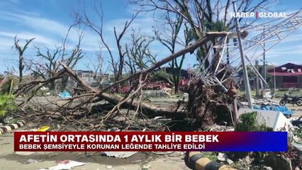 Rai tayfunu Filipinler'i vurdu