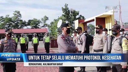 112 Personel Polres Bengkayang Siap Amankan Pilkades 2021