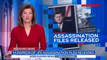Hundreds of JFK assassination files released