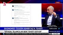 Prof. Dr. Özgür Demirtaş: ''Tehdit altındayım''