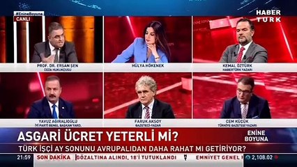Ersan Şen'den, "Almanya'da asgari ücretle geçinemezsin" diyen Cem Küçük'e: Sırça köşkte yaşıyorsun; insanların aklıyla dalga geçme